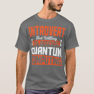 T-shirt Physique quantique Mathématiques scientifiques Inf