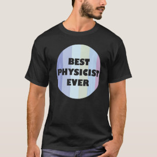 T-shirt Physique Rétro Éducatif Meilleur Physicien Jamais
