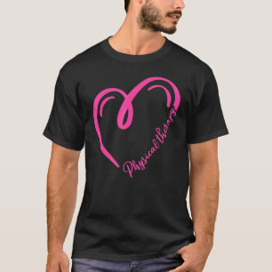 T-shirt Physothérapie Physique Thérapiste Coeur Valentin