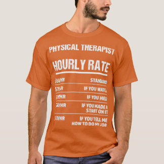 T-shirt Phytothérapeute Taux horaire drôle Cadeau d'annive