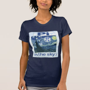 T-shirt Pi dans le ciel par des studios de Mudge