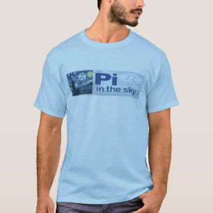 T-shirt Pi dans le ciel par des studios de Mudge