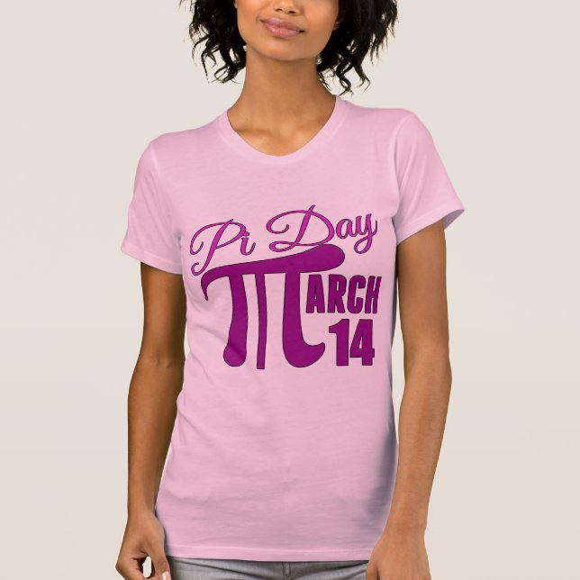 T-shirt Pi Day 14 mars (Devant)