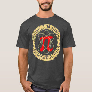 T-shirt Pi Day Atom Pi Math Geek Science Amateurs Premium