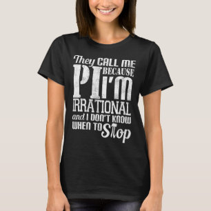 T-shirt Pi Day Drôle Drôle Cadeau Math Pour Les Enseignant