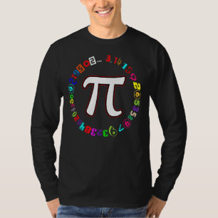 T-shirt Pi Day Femmes Enfants Hommes Enfants Enfants Ensei