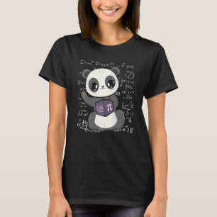 T-shirt Pi Day Little Panda Bear 3 14159 Mathématique Alge
