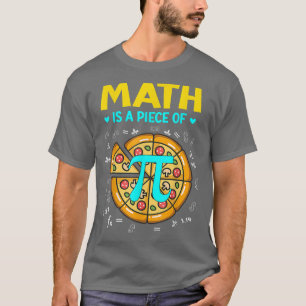 T-shirt Pi Day Math Est Une Pièce De Pizza Bitcoin Start M