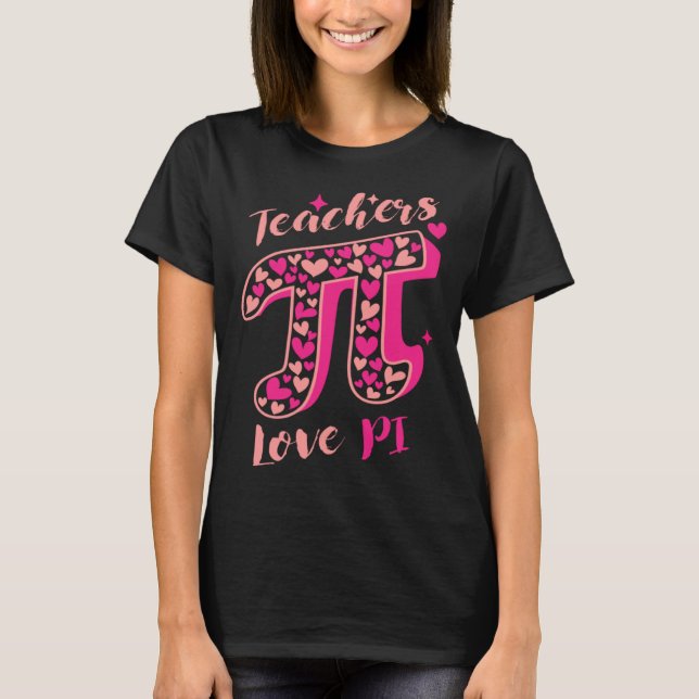 T-shirt Pi Day Math Teacher 3 14 Pi Symbol Nerds Teachers  (Devant)