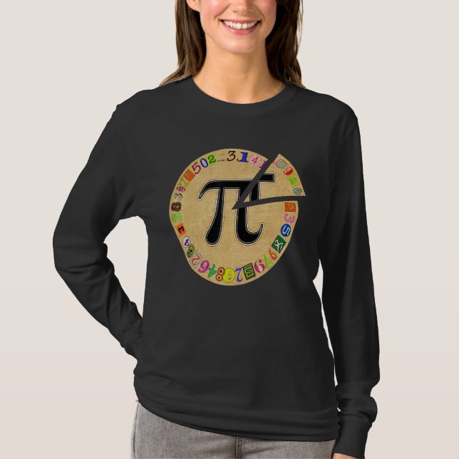 T-shirt Pi Day Pie Funny Math Enseignant Étudiants Maths E (Devant)