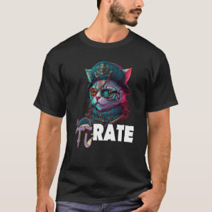 T-shirt Pi Day Pirate Chat 3 14 Maîtrise en Sciences Mathé