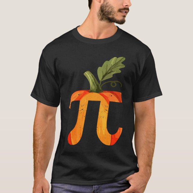 T-shirt Pi Day Pumpkin Pie Math  Spooky Halloween Maths (Devant)