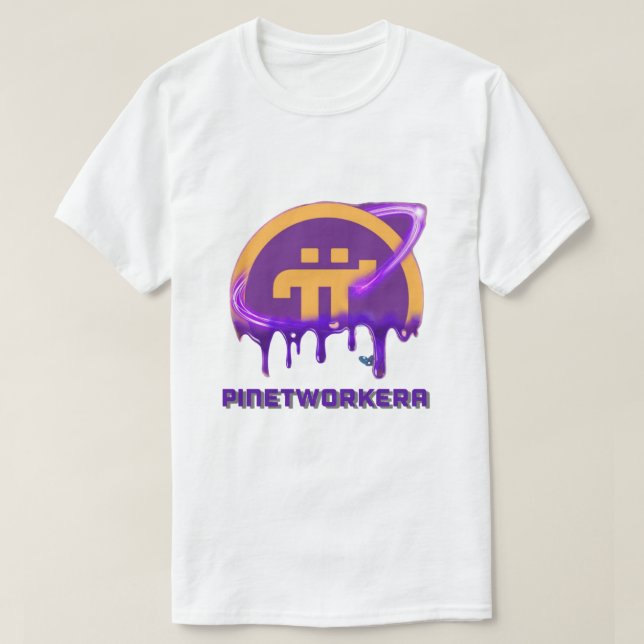 T-shirt Pi Network Era Drift Art - Espace (Design devant)