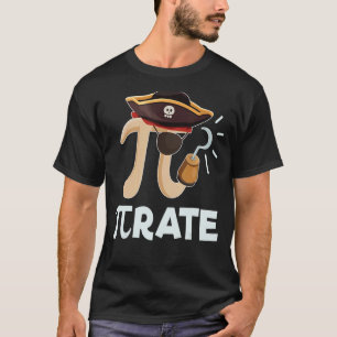 T-shirt Pi Note Pi Jour Mathématicien Geek Math Pirate