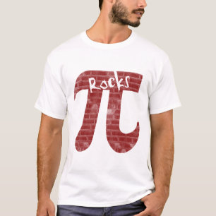 T-shirt Pi Rocks Mur en briques