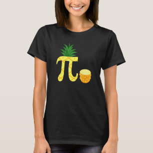 T-shirt Pi Symbole Math Geek Pineappa Math Enseignant