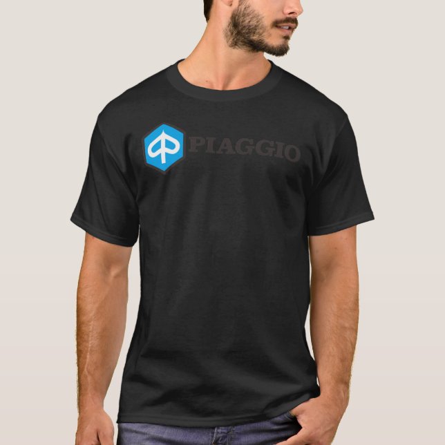 T-shirt Piaggio Logo Marchandises Essentiel  (Devant)