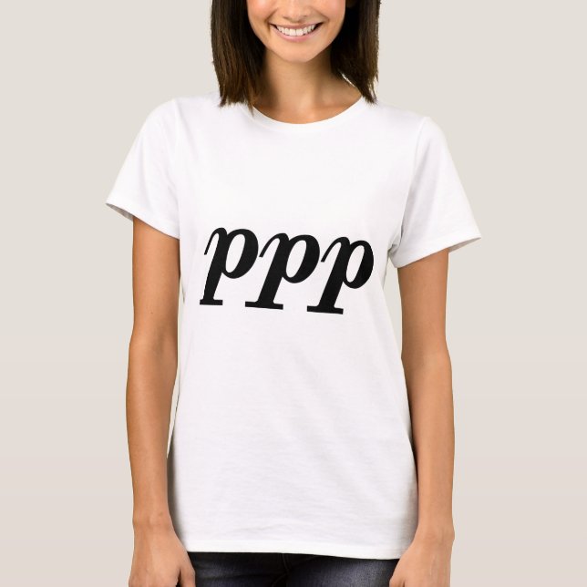 T-shirt Pianissimo possible (Devant)
