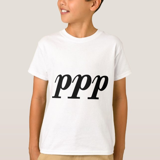 T-shirt Pianissimo possible (Devant)