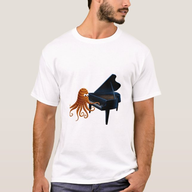 T-shirt Pianiste (Devant)