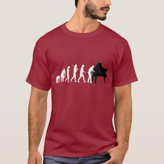 T-shirt Pianiste de piano de piano quart de queue de piano