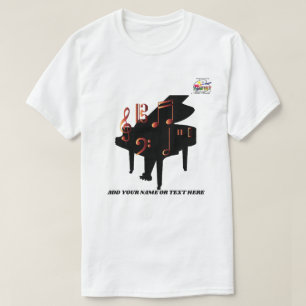T-shirt Piano