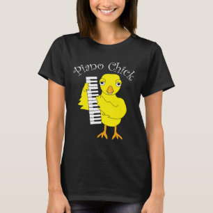 T-shirt Piano Chick