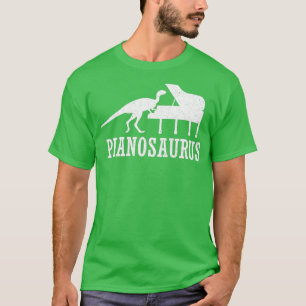 T-shirt Piano-clavier Pianosaurus