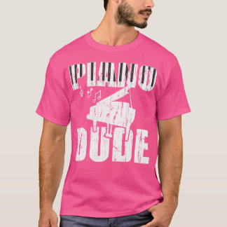 T-shirt Piano Dude Shirt Music Player Musical Jazz Musicia