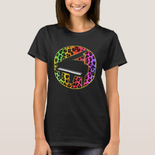 T-shirt Piano Girl Pianiste Enseignante Femmes Piano Playe