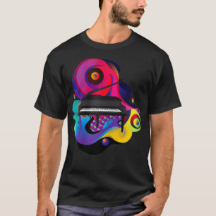 T-shirt Piano Jouer Musique Clavier Pianiste Compositeur C