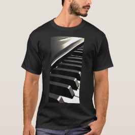 T-SHIRT PIANO KEYS 