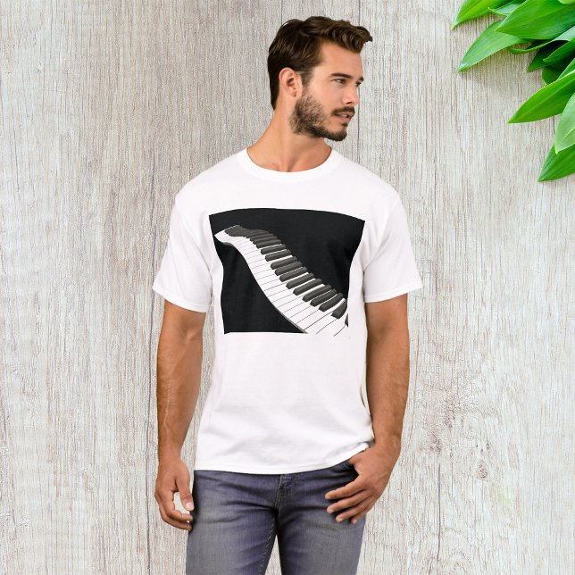 T-Shirt Piano Keys Homme (Créateur téléchargé)