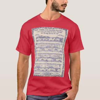 T-SHIRT PIANO MUSIQUE 4