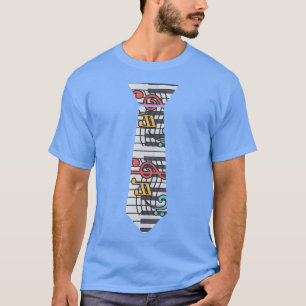 T-shirt Piano Necktie Piano Player Pianiste Musique classi