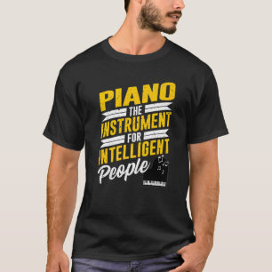 T-shirt Piano Pianiste Musique Clavier Musicien Citation G