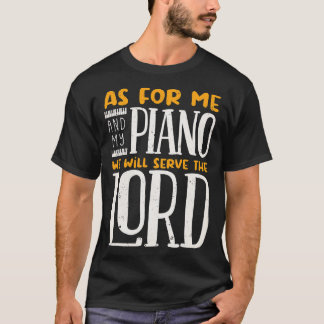 T-shirt Piano Piano Lecteur Musicien Piano instrument de m