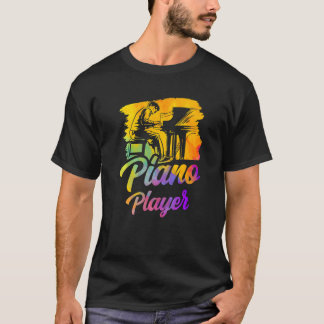 T-shirt Piano Player Musicien