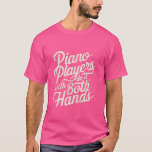 T-shirt Piano Player Pianiste