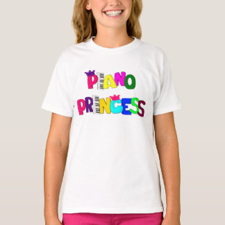 T-shirt Piano Princesse