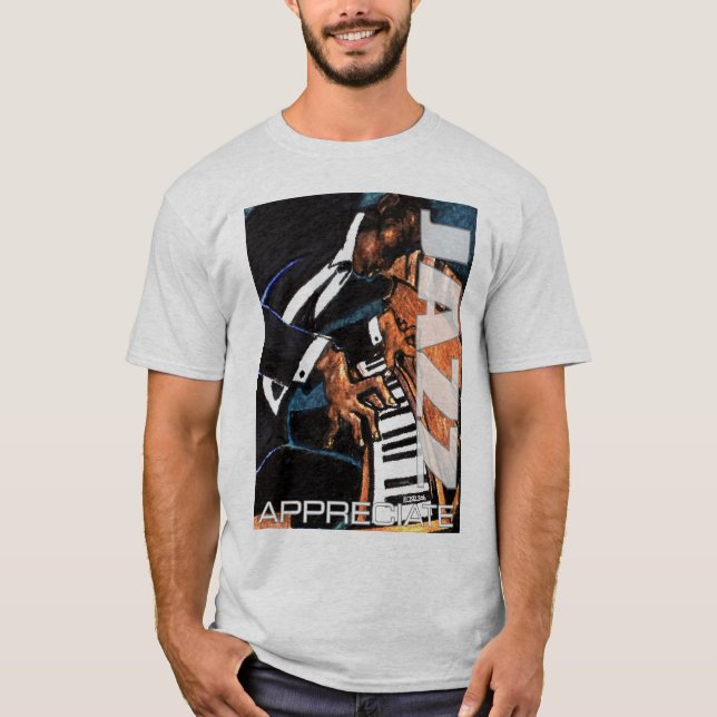 T-shirt Pianoman (Devant)