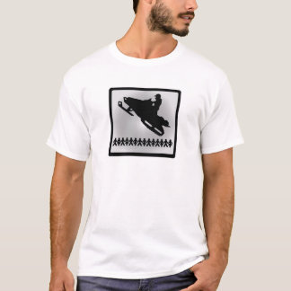T-SHIRT PIAULEMENTS DU SNOWMOBILE HAAZEEE