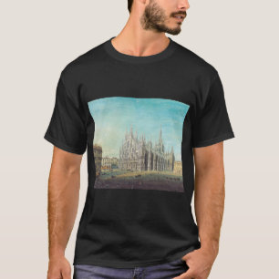 T-shirt Piazza del Duomo à Milan par Carlo Bossoli