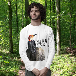 T-shirt Pic à ventre rouge Nerd