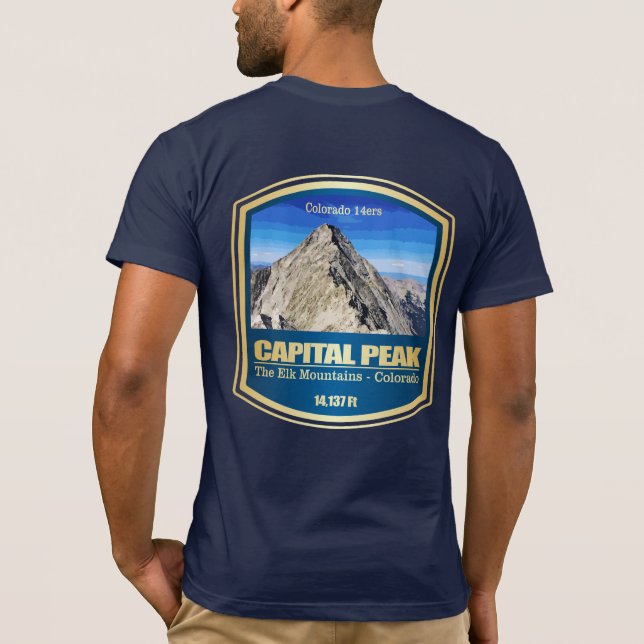 T-shirt Pic de capital (PF) (Dos)