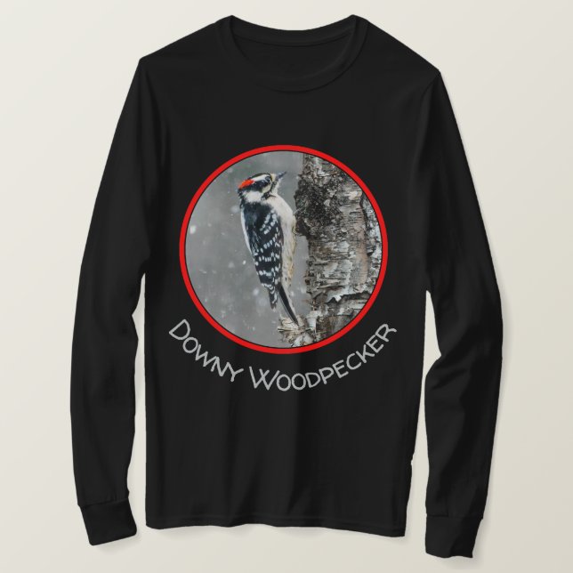 T-shirt Pic Downy en neige - Photo originale (Design devant)