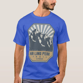 T-shirt Pic Ha Lingrail Alberta Randonnée rail famille
