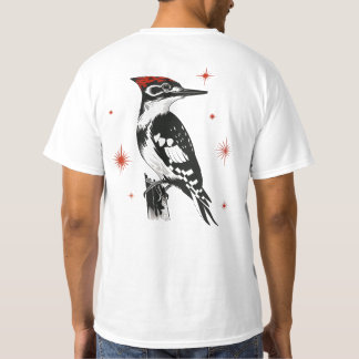 T-shirt Pic Rétro - Art Encre Du Milieu Du Siècle