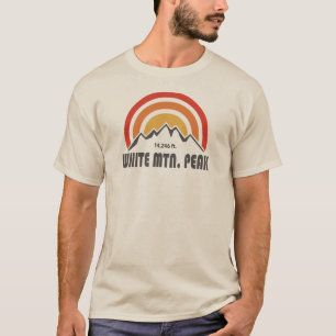 T-shirt Pic White Mountain Californie