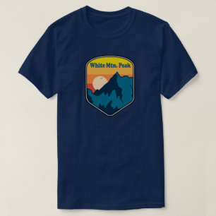 T-shirt Pic White Mountain Californie Lever du soleil